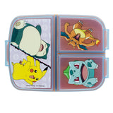 Cutie sandwich, multicompartimente, multicolor, fara BPA, Pokemon - wistig