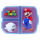 Cutie sandwich, multicompartimente, multicolor, fara BPA, Super Mario - wistig