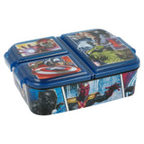 Cutie sandwich, multicompartimente, multicolor, fara BPA, Avengers - wistig