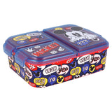 Cutie sandwich, multicompartimente, multicolor, fara BPA, Mickey - wistig