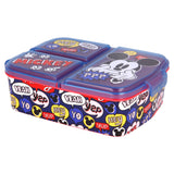 Cutie sandwich, multicompartimente, multicolor, fara BPA, Mickey - wistig