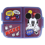 Cutie sandwich, multicompartimente, multicolor, fara BPA, Mickey - wistig