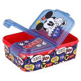 Cutie sandwich, multicompartimente, multicolor, fara BPA, Mickey - wistig