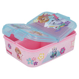 Cutie sandwich, multicompartimente, pentru fete, multicolor, fara BPA, Paw Patrol - wistig