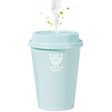 Umidificator de Aer cu Ultrasunete, Wistig Coffee Cup Green, Difuzor de Arome - wistig