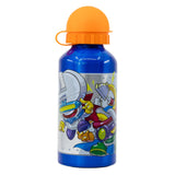 Sticla de apa Stor®, pentru copii, din aluminiu, cu model SUPERTHINGS, 400 ml - wistig