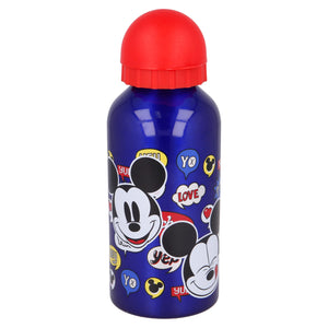 Sticla de apa Stor®, pentru copii, din aluminiu, cu model It´s A Mickey Thing , 400 ml - wistig