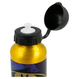 Sticla de apa Stor®, pentru copii, din aluminiu, cu model Batman Symbol, 400 ml - wistig